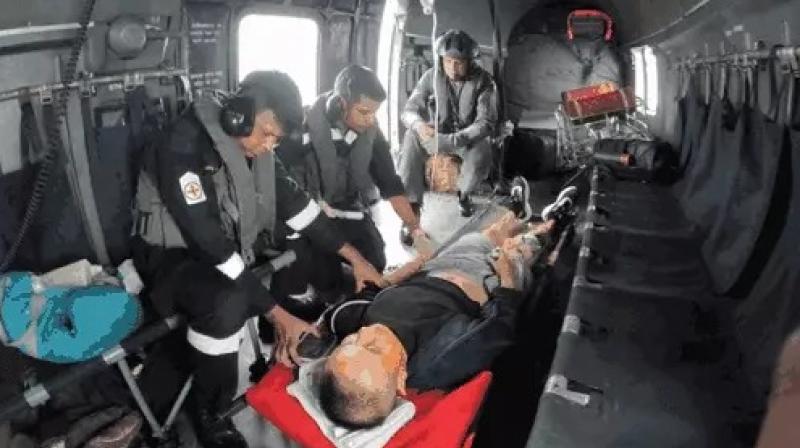 Indian Navy gave a big message to the world Indian Navy gave a big message to the world