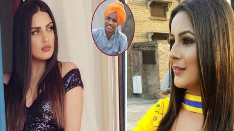 Himanshi and Shehnaz Gill with Mukh Mantri Himanshi and Shehnaz Gill with Mukh Mantri