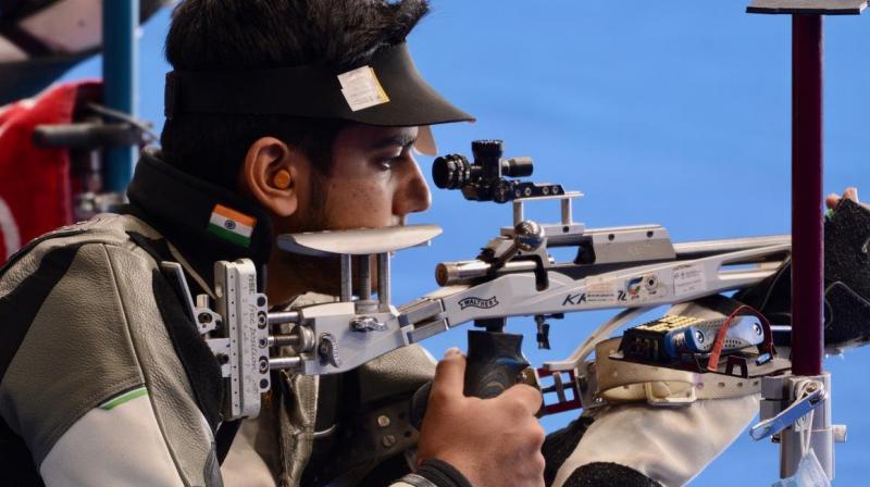 Aishwary Tomar wins gold in Changwon Shooting World Cup Aishwary Tomar wins gold in Changwon Shooting World Cup