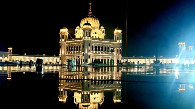  Golden ‘Palki Sahib’ installed at Gurdwara Darbar Sahib in Kartarpur