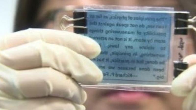 Scientists Create Rewritable Paper Scientists Create Rewritable Paper