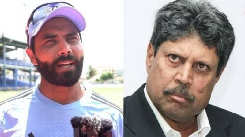 Ravindra Jadeja's sharp reaction to Kapil Dev's comment Ravindra Jadeja's sharp reaction to Kapil Dev's comment