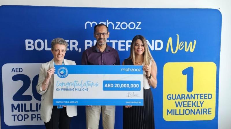 Dubai-based Indian wins UAE’s Mahzooz raffle draw Dubai-based Indian wins UAE’s Mahzooz raffle draw