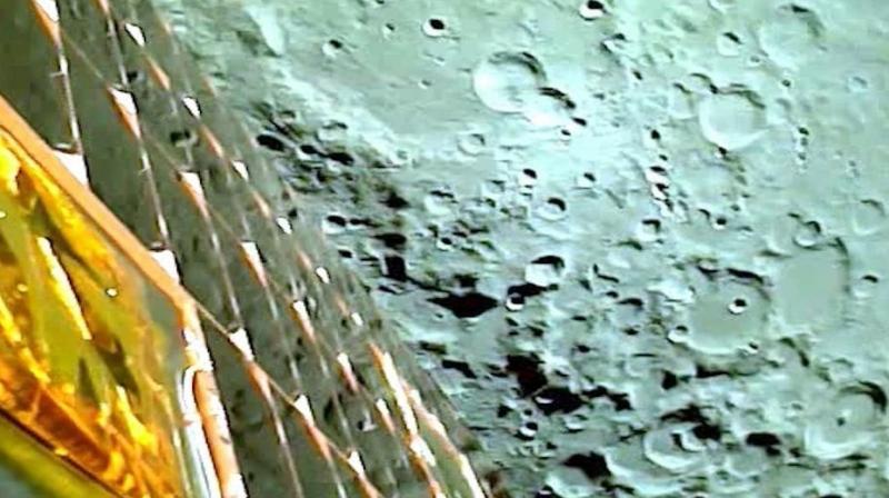 ISRO shares video of Moon captured by Chandrayaan 3 during lunar orbit insertion ISRO shares video of Moon captured by Chandrayaan 3 during lunar orbit insertion