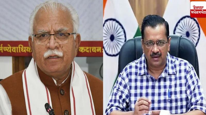 CM Khattar targets Kejriwal