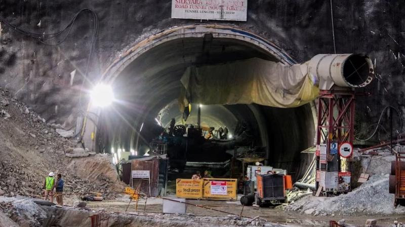 Uttarkashi Tunnel Collapsed Uttarkashi Tunnel Collapsed
