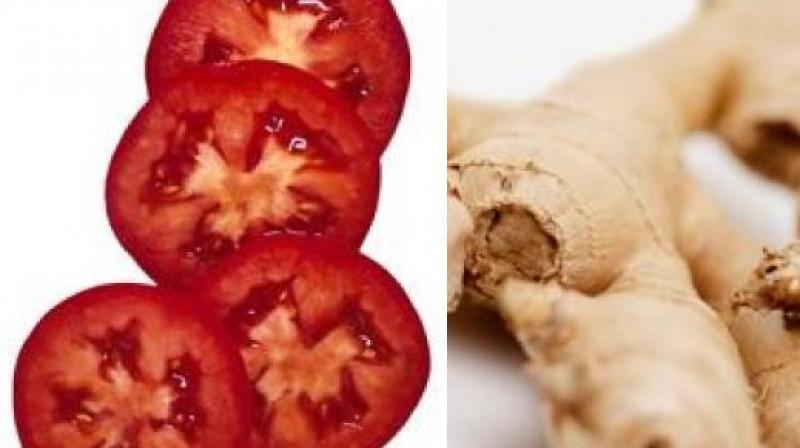 Tomato and Ginger prices rise.