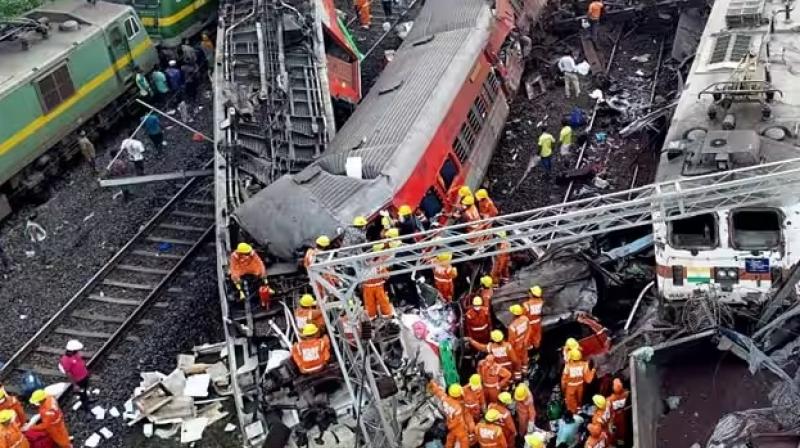 NDRF team running rescue operation. NDRF team running rescue operation.