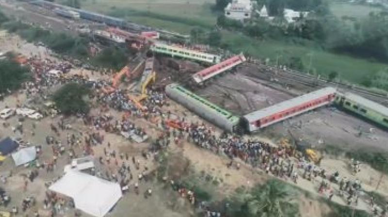 File Photo of Odisha Rail Accident.