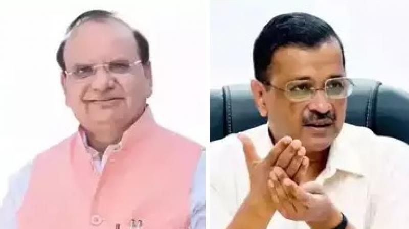 VK Saxena and Arvind Kejriwal VK Saxena and Arvind Kejriwal