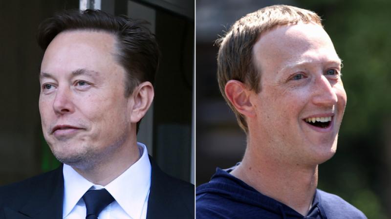 Elon Musk and Mark Zuckerberg Elon Musk and Mark Zuckerberg