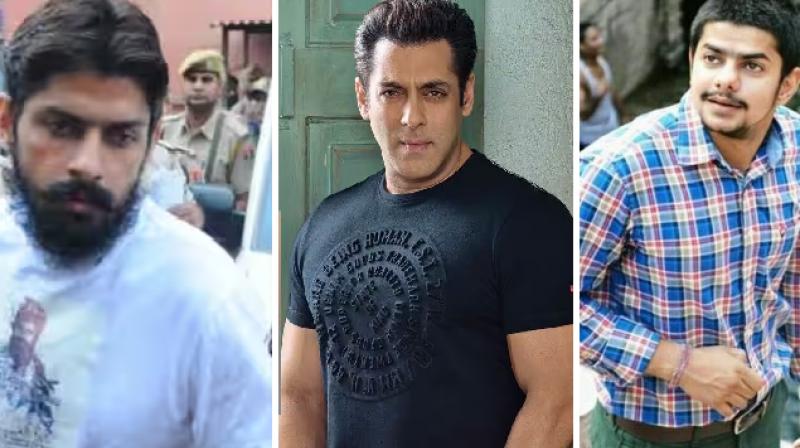 Lawrance Bishnoi, Salman Khan and Anmol Bishnoi Lawrance Bishnoi, Salman Khan and Anmol Bishnoi