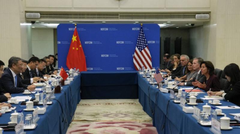 US China Commerce ministers meeting.