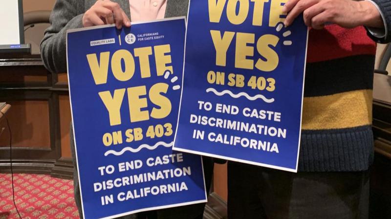 California Assembly passes anti-caste discrimination bill California Assembly passes anti-caste discrimination bill