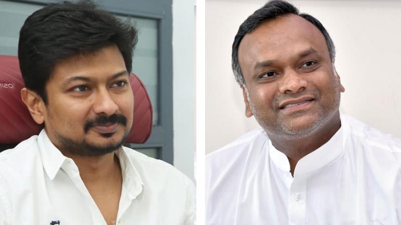 Udhayanidhi Stalin, Priyank Kharge Udhayanidhi Stalin, Priyank Kharge