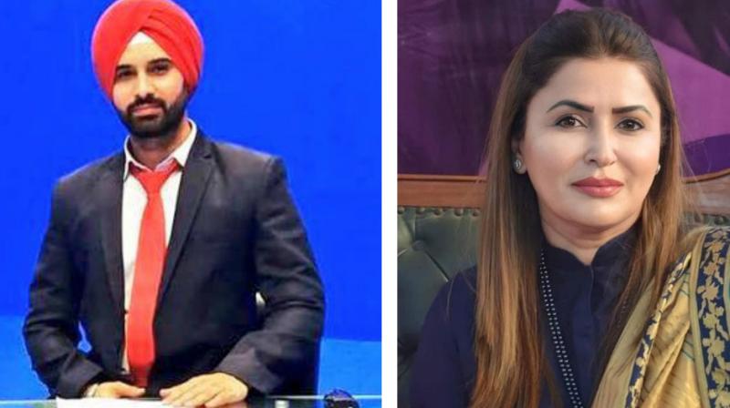 Harmeet Singh and Shazia Marri