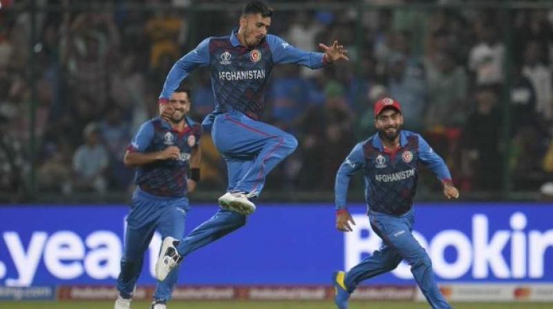 Afghan Team Celebrates. Afghan Team Celebrates.
