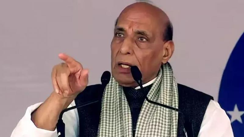 Rajnath Singh in Madhya Pradesh