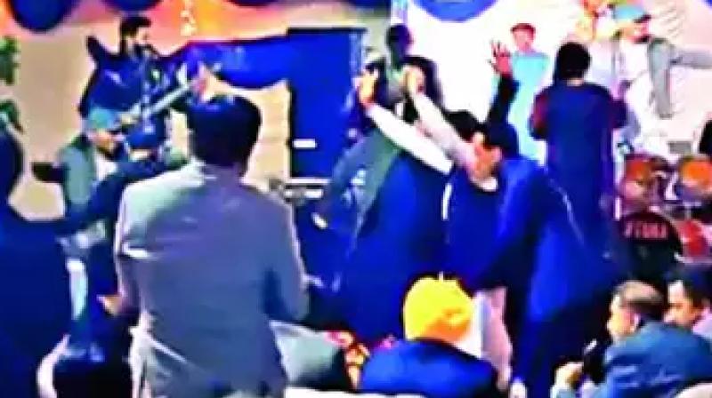 Kartarpur Sahib : Viral video screenshot Kartarpur Sahib : Viral video screenshot