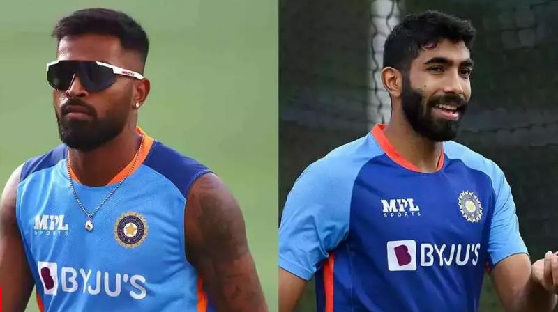 Hardik Pandya and Jasprit Bumrah Hardik Pandya and Jasprit Bumrah