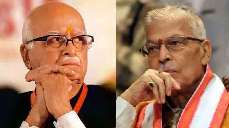 LK Advani and MM Joshi.