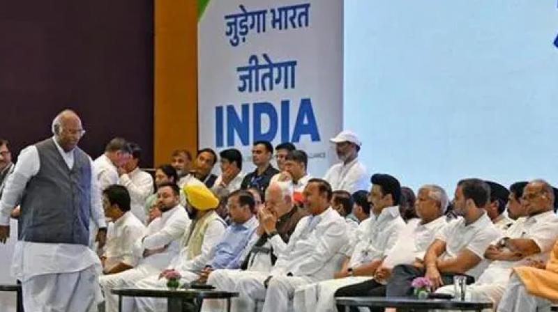 INDIA alliance meeting. INDIA alliance meeting.