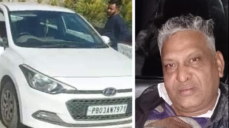 Maur Mandi businessman car was stolen