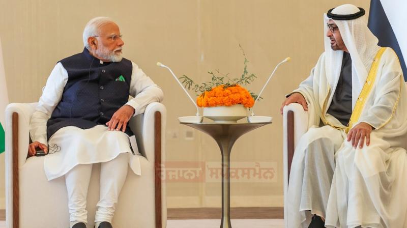 PM Modi in UAE PM Modi in UAE