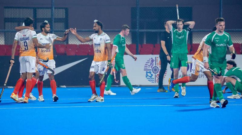 India beat Ireland India beat Ireland