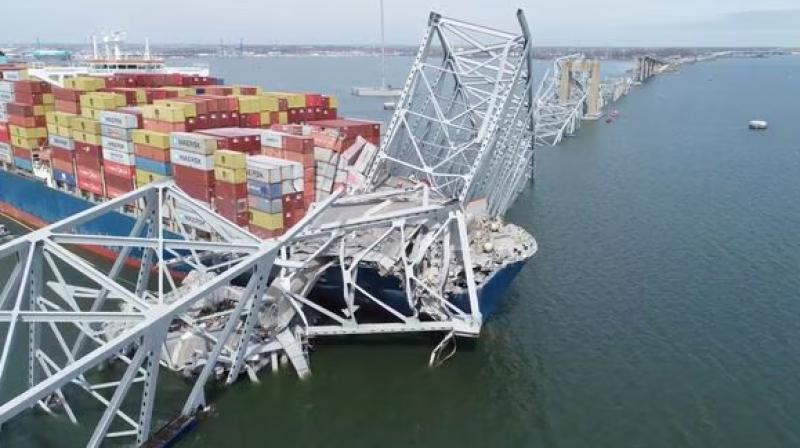 Baltimore bridge collapse file Photo. Baltimore bridge collapse file Photo.
