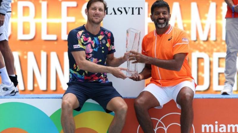 Matt Ebden and Rohan Bopanna Matt Ebden and Rohan Bopanna
