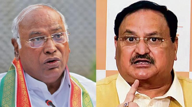 Kharge and Nadda