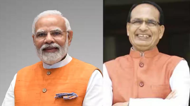 PM Modi and Shivraj Chauhan