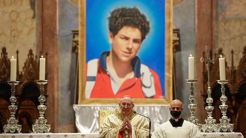 Carlo Acutis is about to become a saint. Carlo Acutis is about to become a saint.