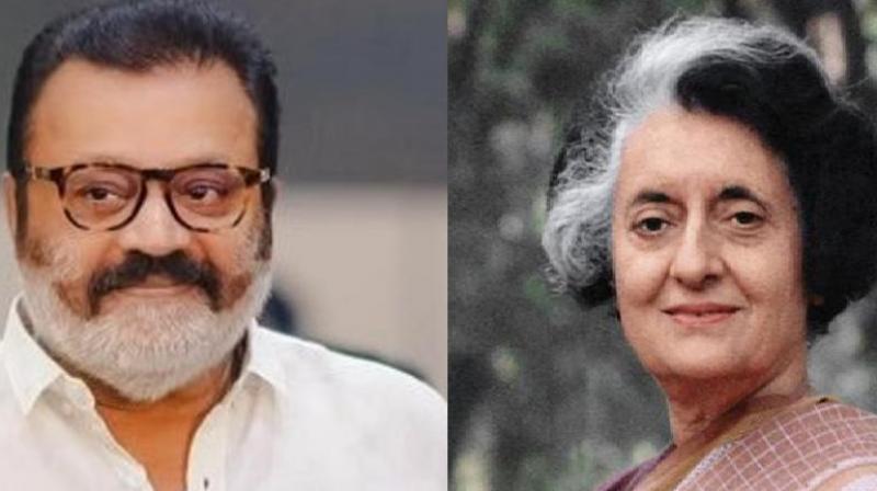 Suresh Gopi and Indira Gandhi Suresh Gopi and Indira Gandhi
