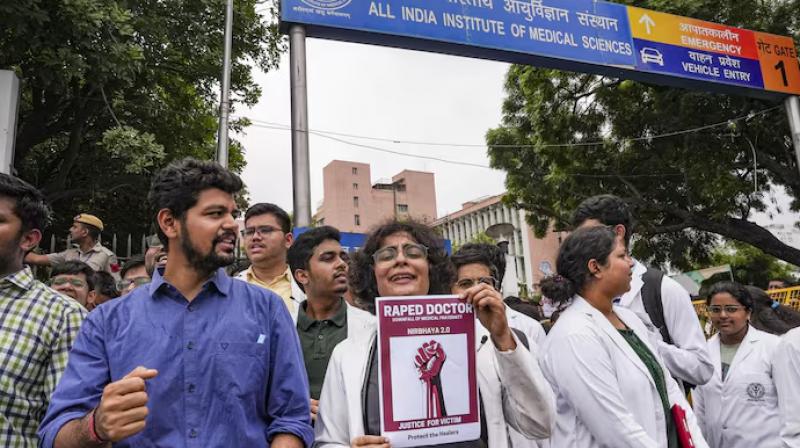 Doctors protest. Doctors protest.