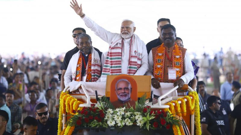 PM Modi In Jharkhand (Photo : PTI) PM Modi In Jharkhand (Photo : PTI)