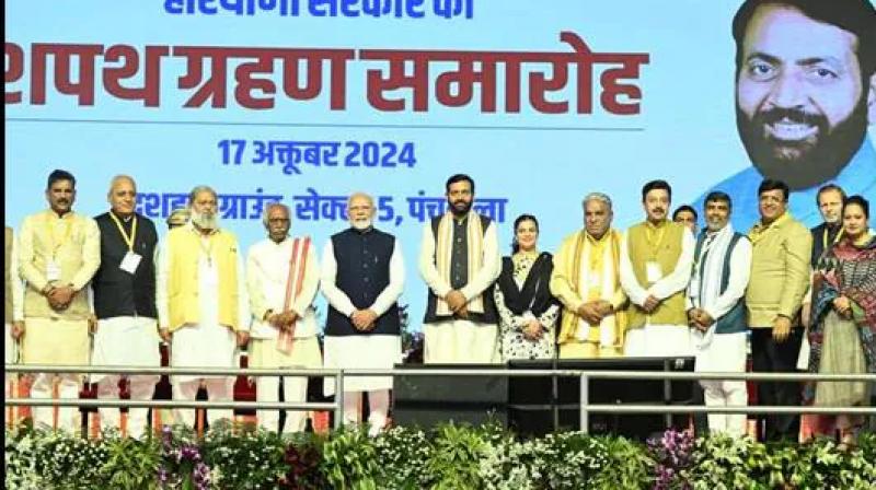 Haryana Cabinet. Haryana Cabinet.