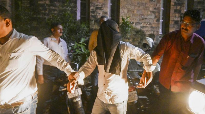 Mumbai: One of the accused in the Baba Siddique murder case being produced at a court, in Mumbai, Friday, Oct. 18, 2024. (PTI Photo) Mumbai: One of the accused in the Baba Siddique murder case being produced at a court, in Mumbai, Friday, Oct. 18, 2024. (PTI Photo)
