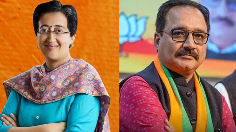 Atishi and Varinder Sachdev Atishi and Varinder Sachdev