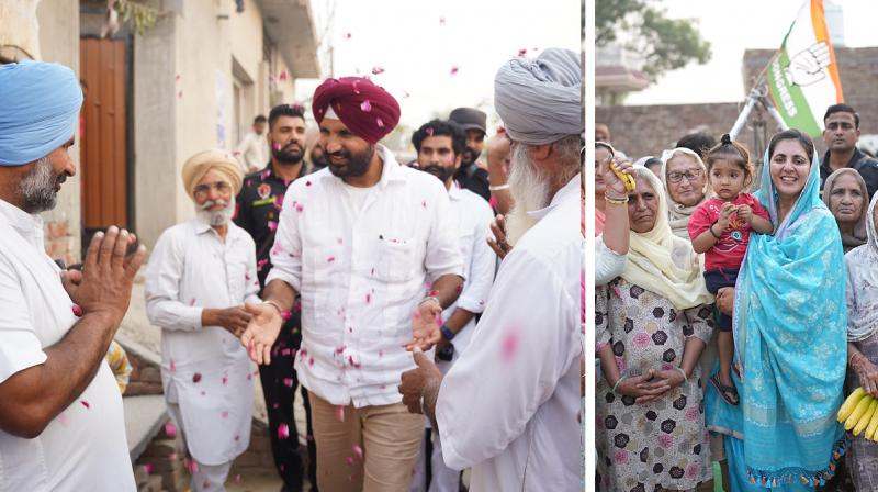 ਅਮਰਿੰਦਰ ਸਿੰਘ ਰਾਜਾ ਵੜਿੰਗ ਹਲਕਾ ਗਿੱਦੜਬਾਹਾ ਵਿੱਚ ਹਲਕਾ ਵਿਧਾਇਕ ਦੀ ਉਮੀਦਵਾਰ ਅੰਮ੍ਰਿਤਾ ਵੜਿੰਗ ਦਾ ਸਾਥ ਦਿੰਦੇ ਹੋਏ। ਅਮਰਿੰਦਰ ਸਿੰਘ ਰਾਜਾ ਵੜਿੰਗ ਹਲਕਾ ਗਿੱਦੜਬਾਹਾ ਵਿੱਚ ਹਲਕਾ ਵਿਧਾਇਕ ਦੀ ਉਮੀਦਵਾਰ ਅੰਮ੍ਰਿਤਾ ਵੜਿੰਗ ਦਾ ਸਾਥ ਦਿੰਦੇ ਹੋਏ।