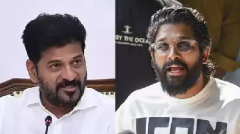 CM Reddy and Allu Arjun CM Reddy and Allu Arjun