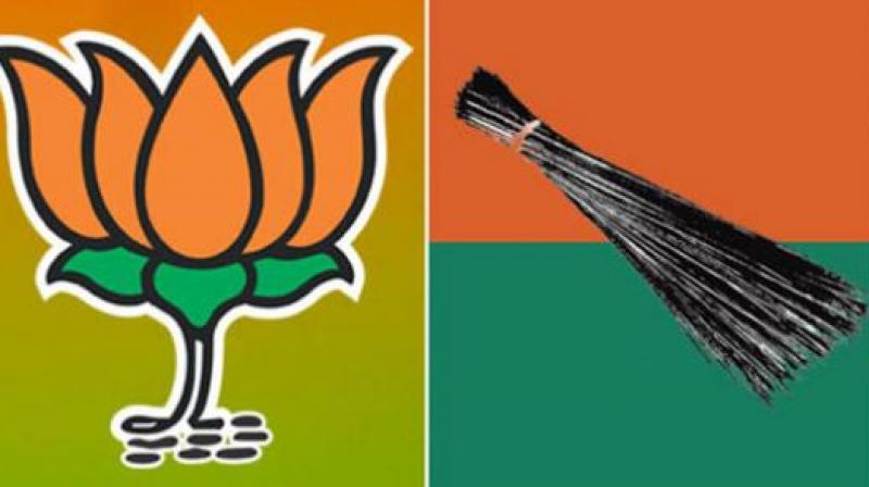 BJP vs AAP BJP vs AAP