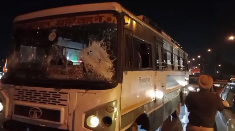 Damaged Bus Damaged Bus