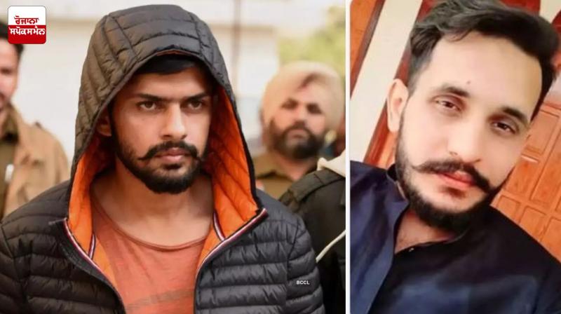 Lawrence Bishnoi & Pakistani don Shahzad Bhatti Images. Lawrence Bishnoi & Pakistani don Shahzad Bhatti Images.