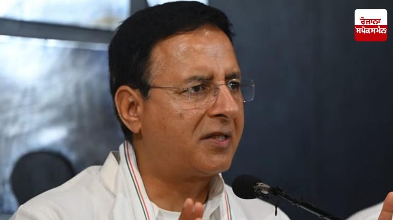 Congress Leader Randeep Surjewala image. Congress Leader Randeep Surjewala image.