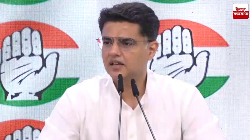 Congress Leader Sachin Pilot image. Congress Leader Sachin Pilot image.