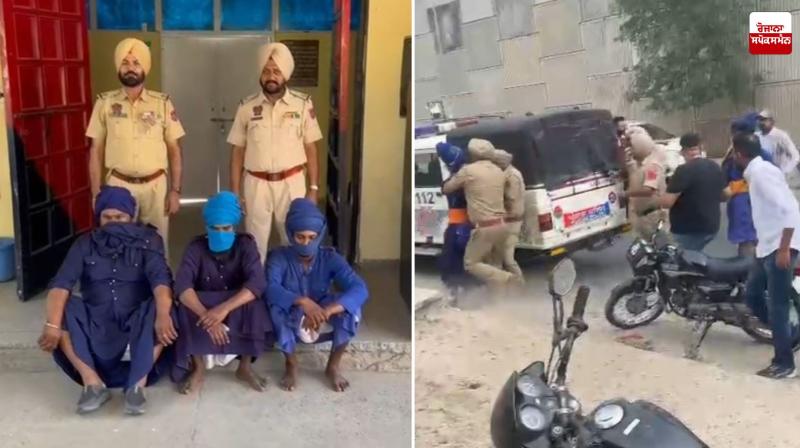 Nihang Singhs riot in Moga, extortion was being done with pistols Latest News in Punjabi Nihang Singhs riot in Moga, extortion was being done with pistols Latest News in Punjabi