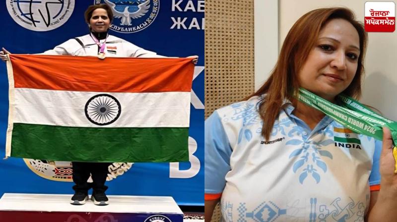 Sushma Bajwa and Sandeep Kaur hoisted the flag in Kyrgyzstan Latest News in Punjabi Sushma Bajwa and Sandeep Kaur hoisted the flag in Kyrgyzstan Latest News in Punjabi