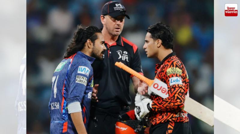 Digvesh Singh Rathi banned for one match after on-field clash Latest News in Punjabi Digvesh Singh Rathi banned for one match after on-field clash Latest News in Punjabi